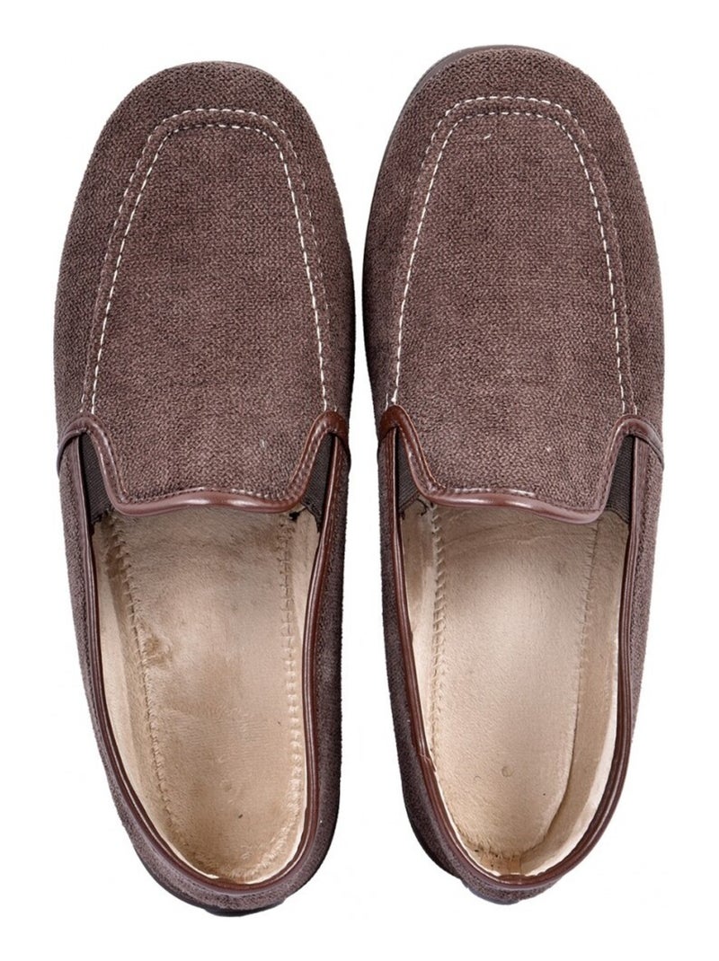 Chinelo Homem CHARENTAISE Premium Castanho - Kiabi