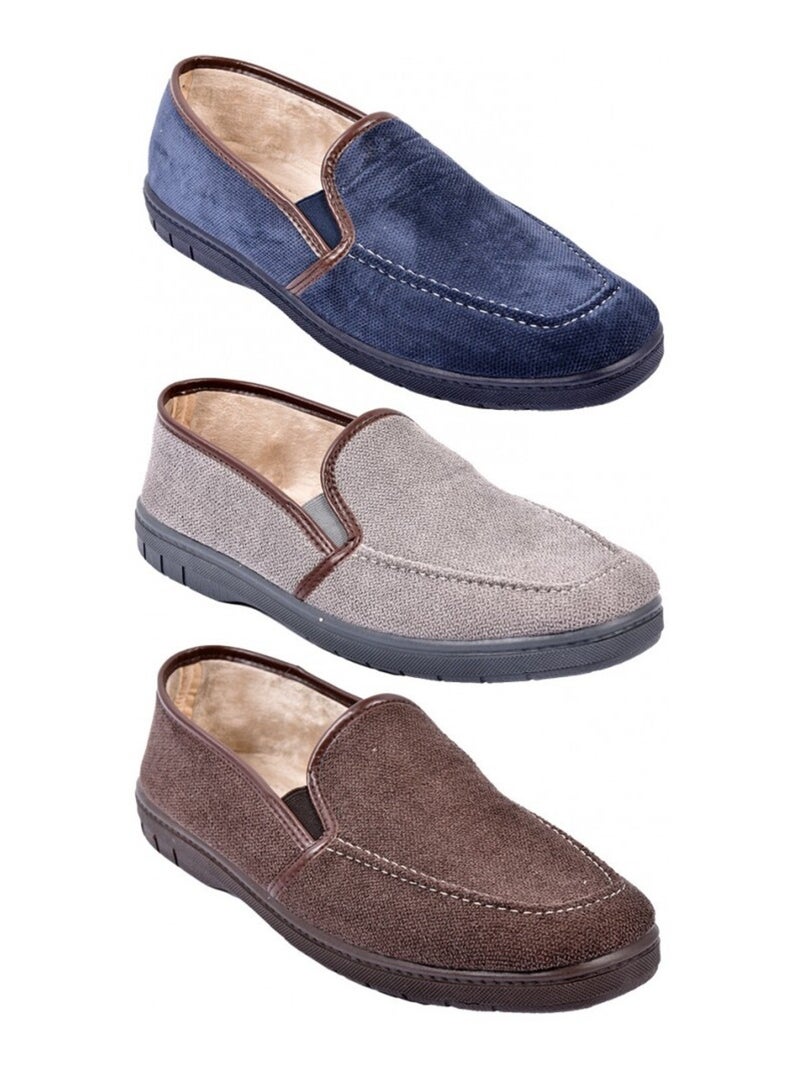 Chinelo Homem CHARENTAISE Premium Castanho - Kiabi