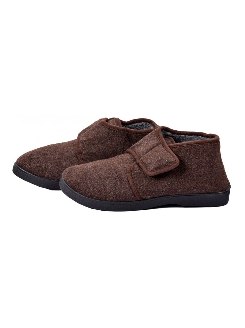 Chinelo homem charentaise premium Castanho - Kiabi