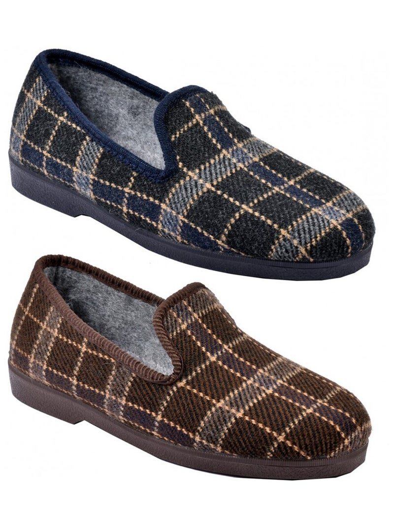 Chinelo homem charentaise premium Castanho - Kiabi