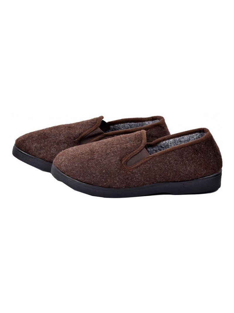 Chinelo Homem CHARENTAISE Premium Castanho - Kiabi