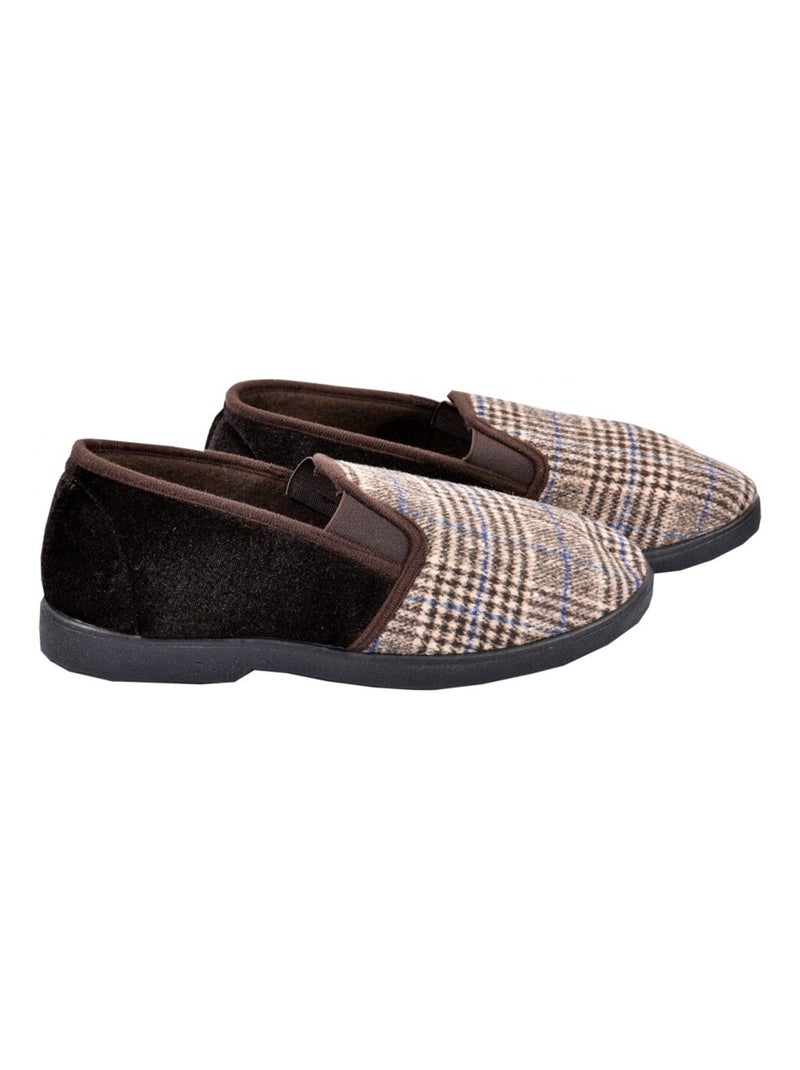 Chinelo Homem CHARENTAISE Premium Castanho - Kiabi