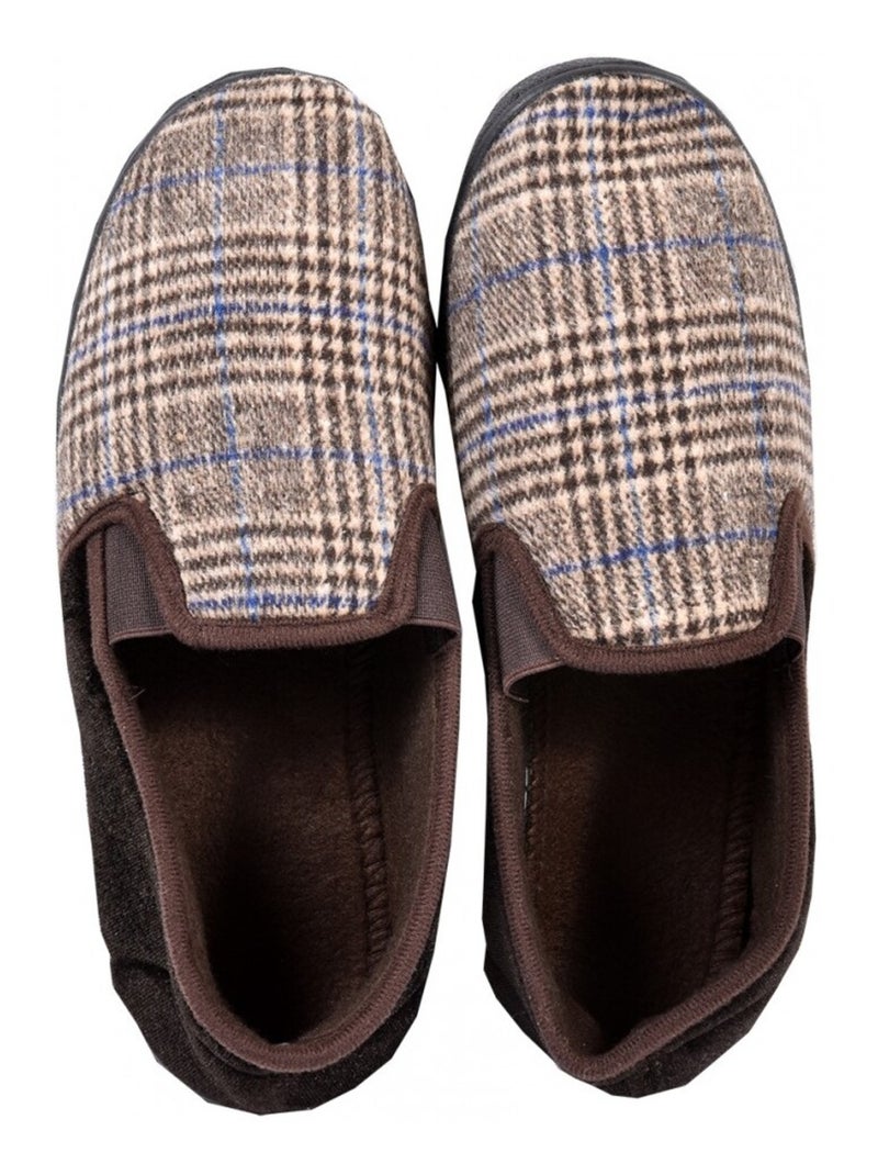 Chinelo Homem CHARENTAISE Premium Castanho - Kiabi