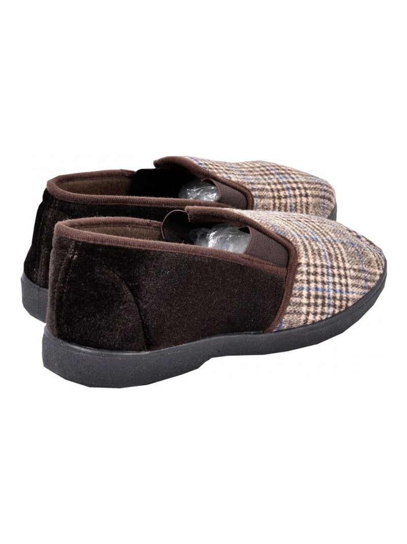 Chinelo Homem CHARENTAISE Premium Castanho - Kiabi