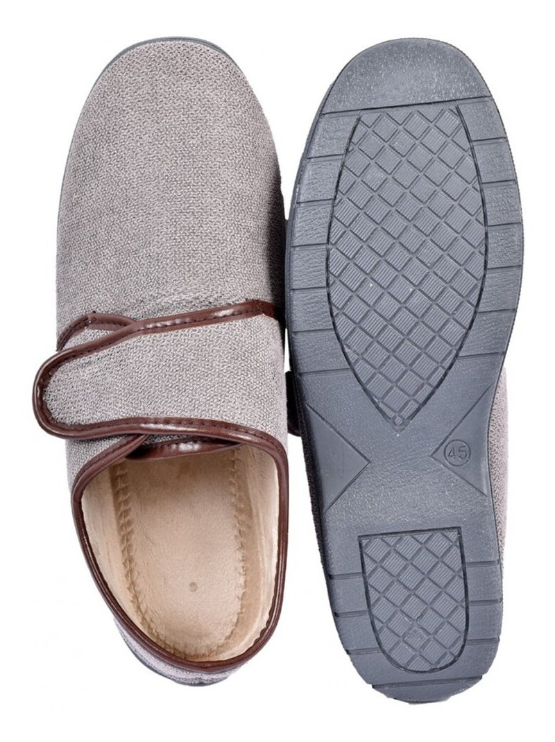 Chinelo Homem CHARENTAISE Premium Cinza - Kiabi