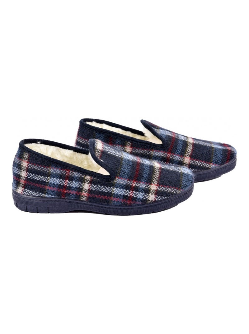Chinelo Homem Forrado CHARENTAISE Azul-marinho - Kiabi