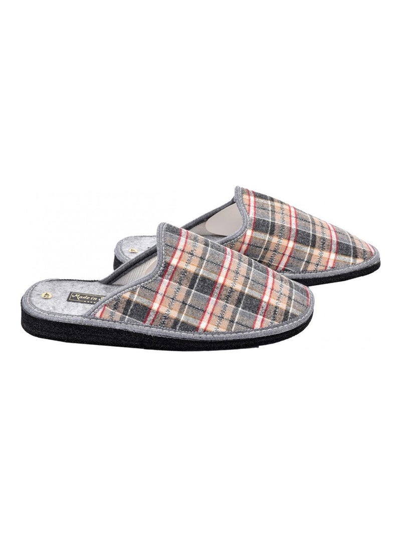 Chinelo Homem Mule JACQUARD Cinza - Kiabi
