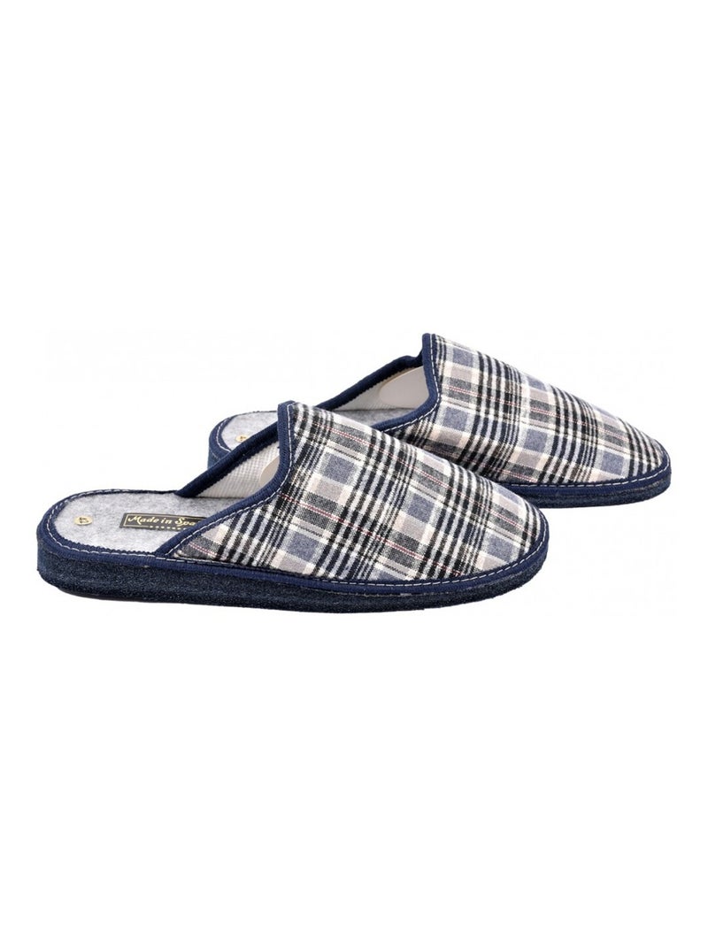 Chinelo Homem Mule JACQUARD Preto - Kiabi