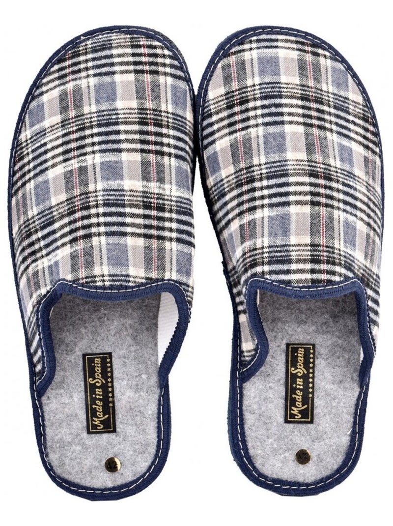 Chinelo Homem Mule JACQUARD Preto - Kiabi