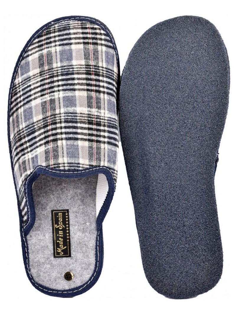 Chinelo Homem Mule JACQUARD Preto - Kiabi