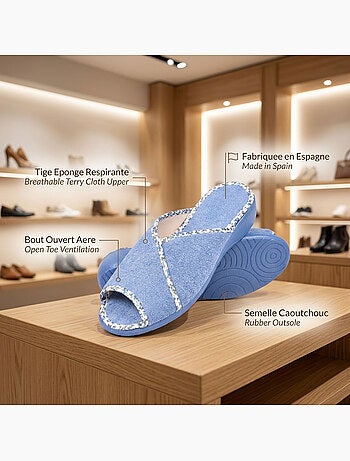 Chinelo Mula Mulher Esponja Respirante OZABI
