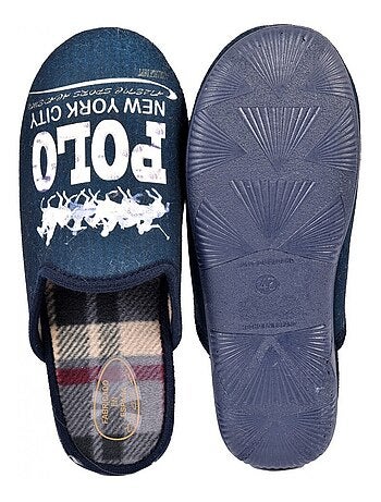 Chinelo mule estampado fantasia