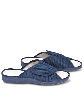 Chinelo mule mulher mesh microperfurado ajustável ozabi