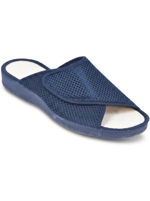 Chinelo mule mulher mesh microperfurado ajustável ozabi - Kiabi Chinelo mule mulher mesh microperfurado ajustável ozabi - Kiabi