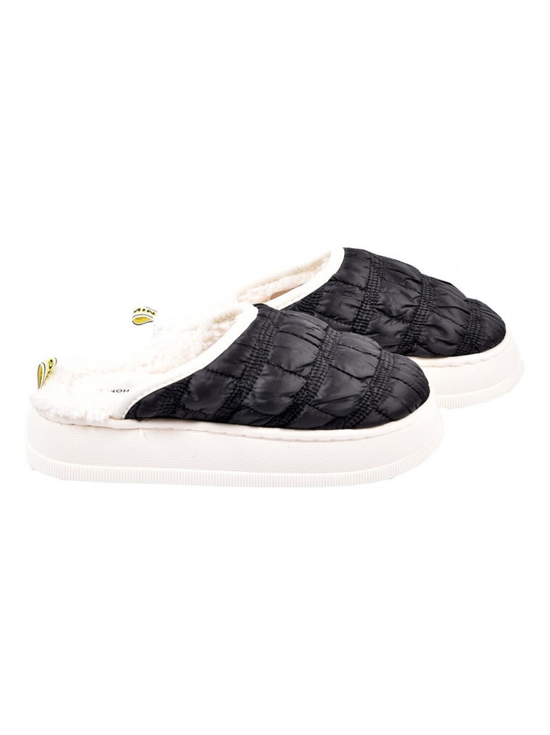 Chinelo mulher aconchego cocooning Preto - Kiabi