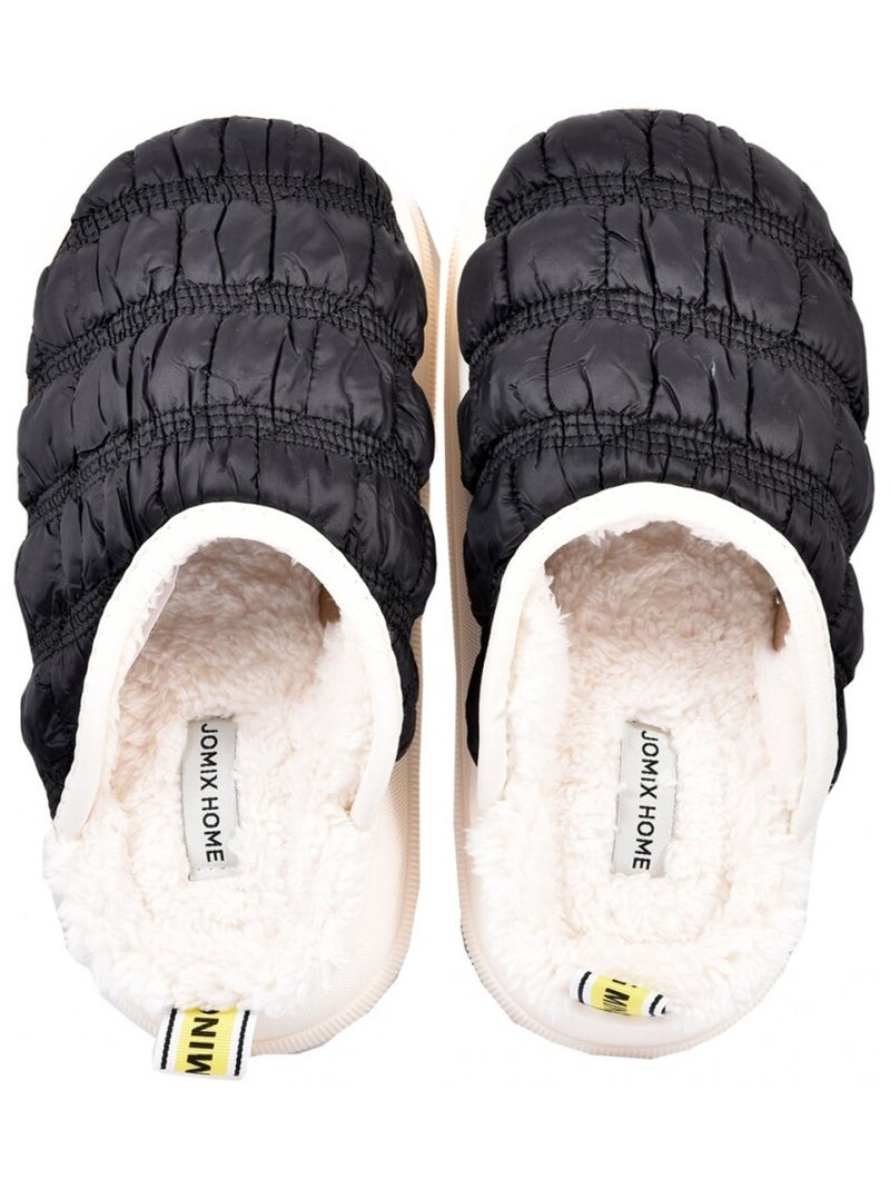 Chinelo mulher aconchego cocooning Preto - Kiabi