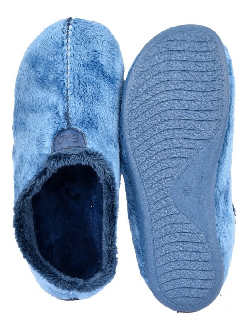 Chinelo Mulher Charentaise PREMIUM Azul - Kiabi