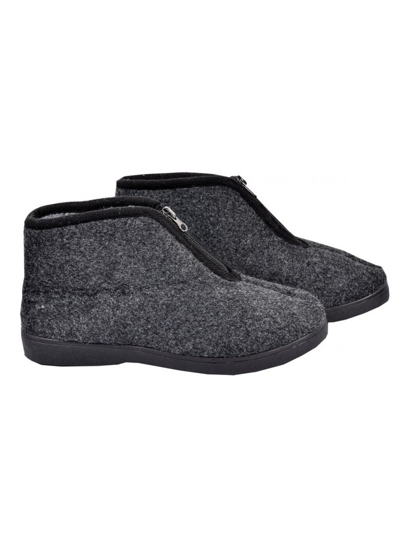 Chinelo Mulher Charentaise PREMIUM Preto - Kiabi
