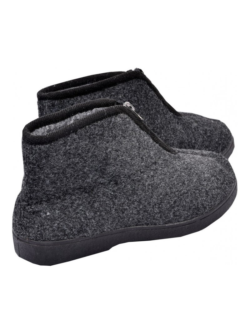 Chinelo Mulher Charentaise PREMIUM Preto - Kiabi