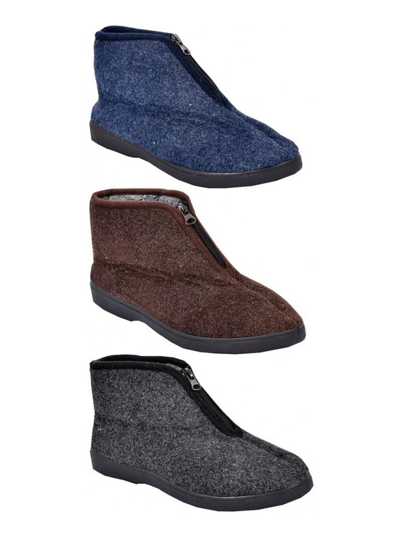 Chinelo Mulher Charentaise PREMIUM Preto - Kiabi
