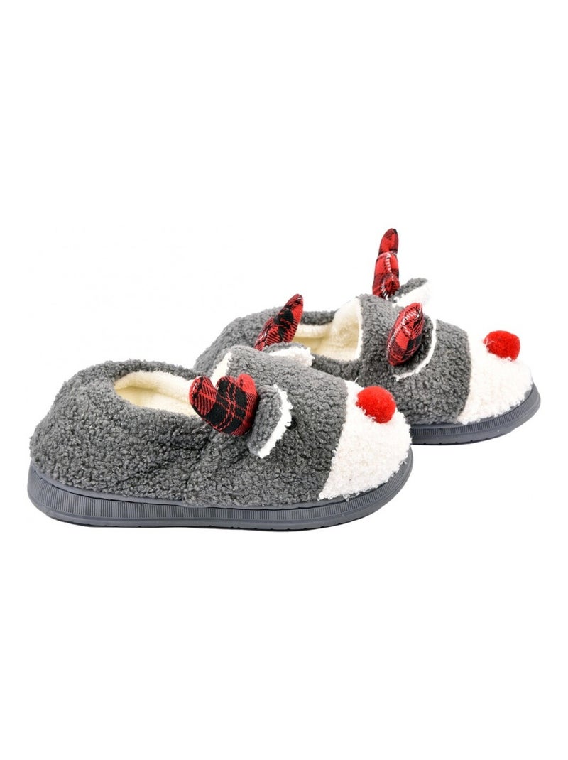 Chinelo Mulher Fantasia Cinza - Kiabi