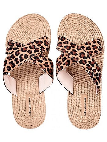 Chinelo Mulher LEOPARDO