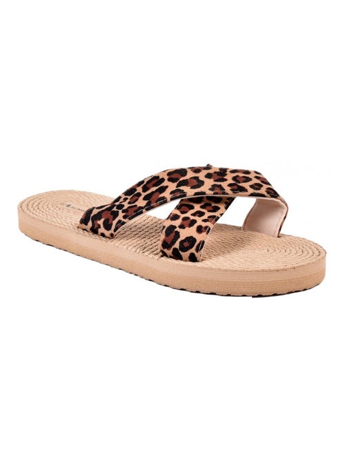 Chinelo Mulher LEOPARDO - Kiabi Chinelo Mulher LEOPARDO - Kiabi