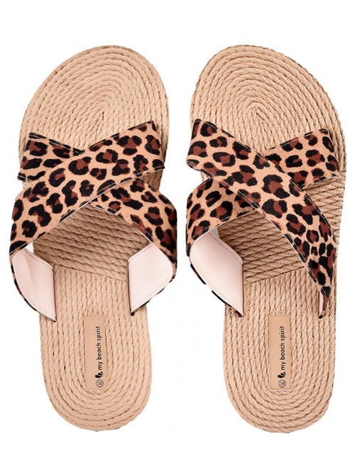 Chinelo Mulher LEOPARDO - Kiabi Chinelo Mulher LEOPARDO - Kiabi