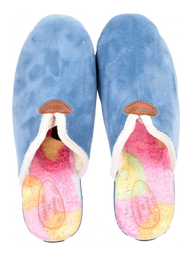 Chinelo Mulher Mule PREMIUM Azul-céu - Kiabi