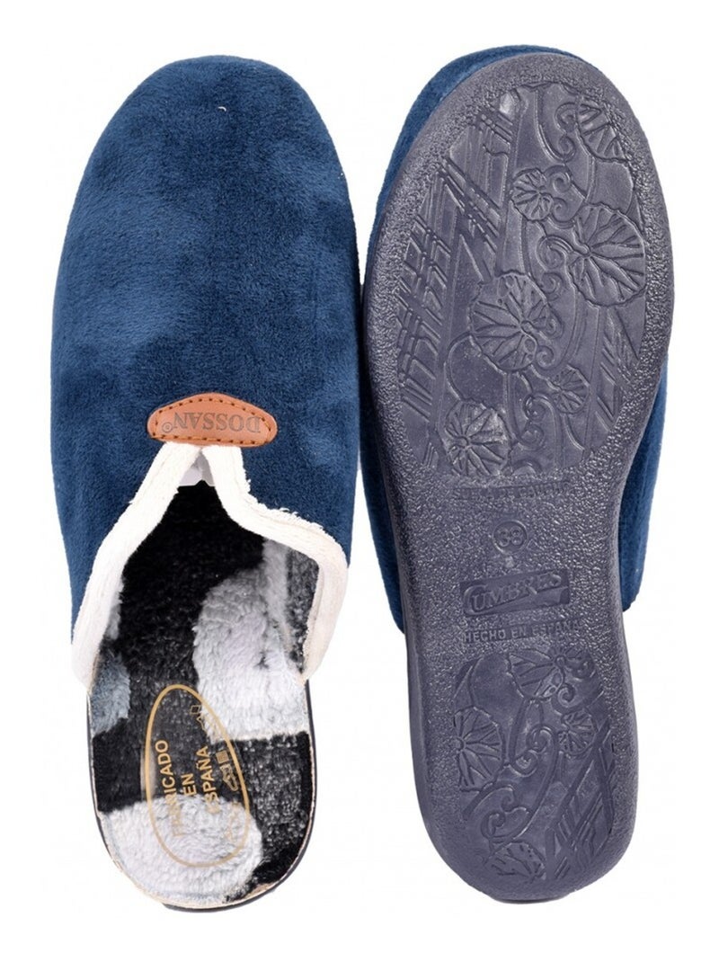 Chinelo Mulher Mule PREMIUM Azul-marinho - Kiabi