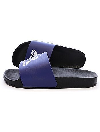 Le coq sportif slide homem - chinelos brancos/azuis/vermelhos