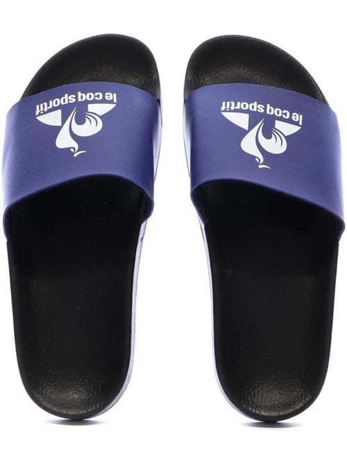 Chinelo Slide Le Coq Sportif para Homem Azul Marinho/Branco - Kiabi Chinelo Slide Le Coq Sportif para Homem Azul Marinho/Branco - Kiabi