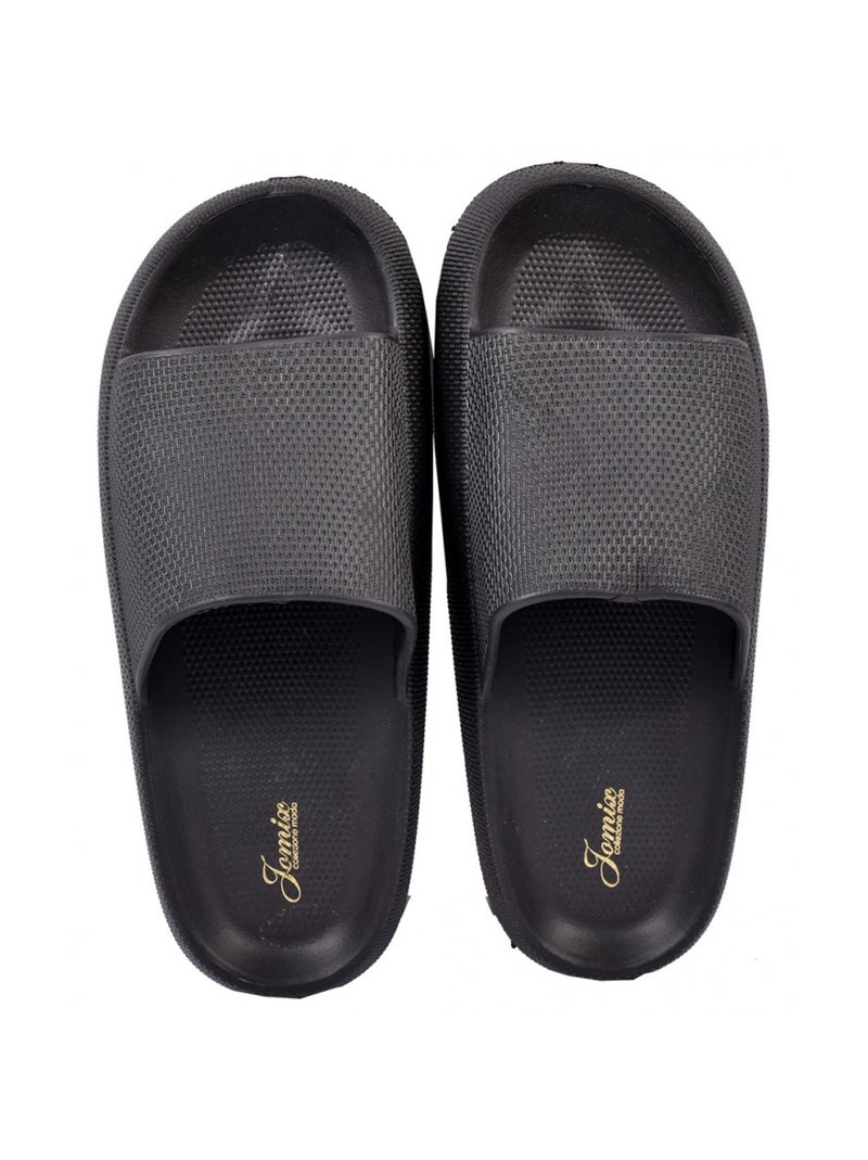 Chinelo tamanco eva Preto - Kiabi