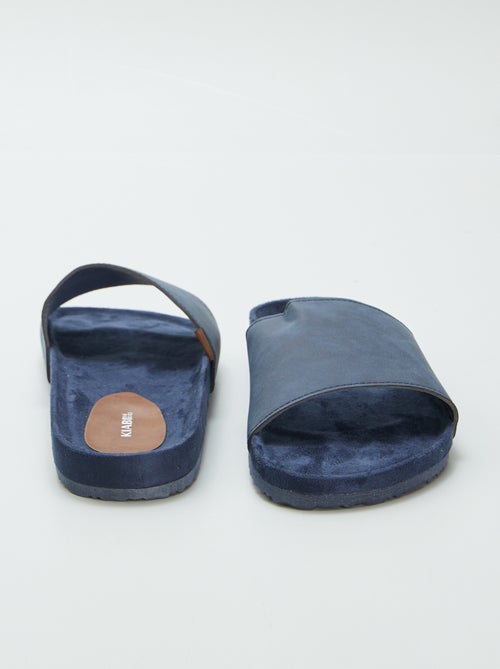 Chinelos bi-matéria - Kiabi