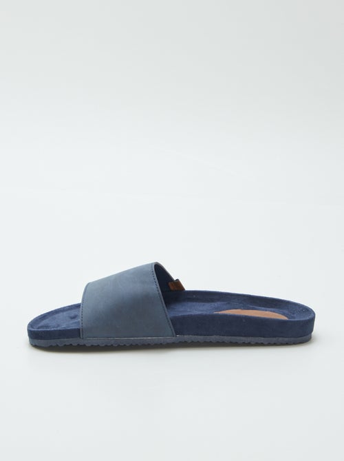 Chinelos bi-matéria - Kiabi