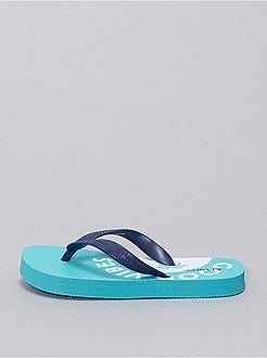 Chinelos bicolores - Kiabi