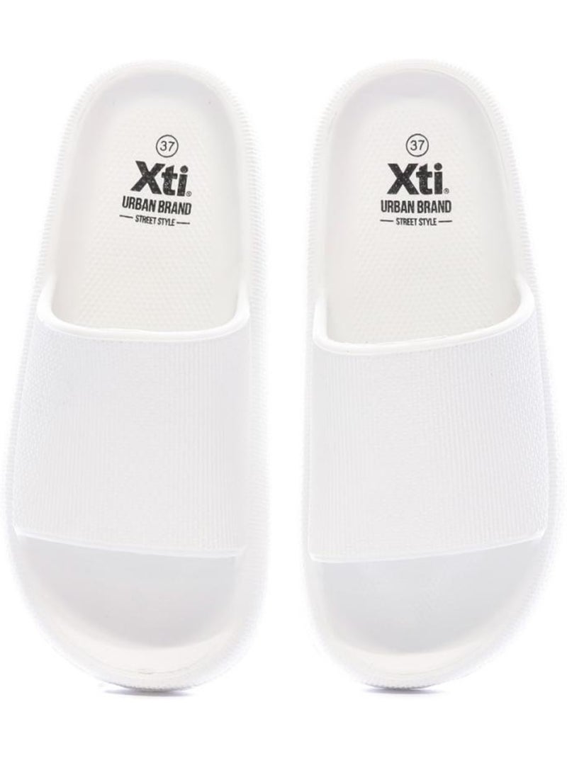Chinelos brancos de mulher xti 44489 Branco - Kiabi