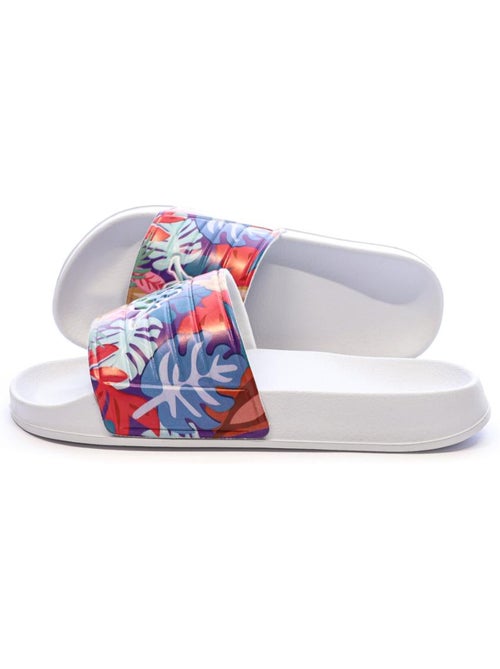 Chinelos brancos kappa sarty 2 para mulher - Kiabi Chinelos brancos kappa sarty 2 para mulher - Kiabi