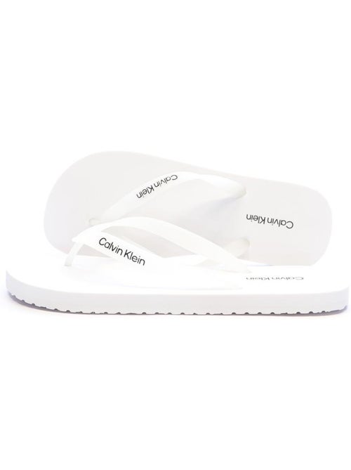 Chinelos Calvin Klein Jeans Brancos para Homem - Kiabi Chinelos Calvin Klein Jeans Brancos para Homem - Kiabi