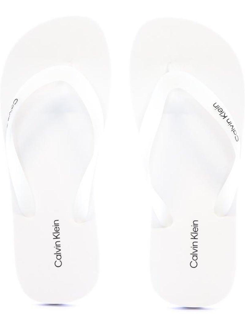 Chinelos Calvin Klein Jeans Brancos para Homem Branco - Kiabi