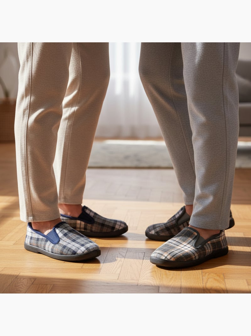 Chinelos charentaises homem pack 2 pares sola antiderrapante ozabi Azul-cinza - Kiabi