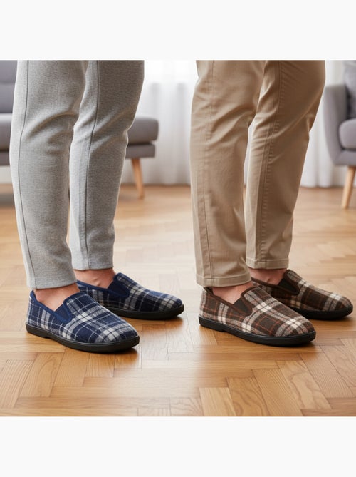 Chinelos charentaises homem pack 2 pares sola antiderrapante ozabi - Kiabi Chinelos charentaises homem pack 2 pares sola antiderrapante ozabi - Kiabi