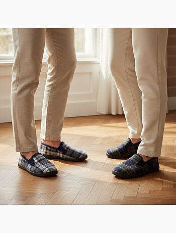 Chinelos charentaises homem pack 2 pares sola antiderrapante ozabi