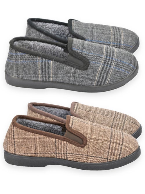 Chinelos charentaises homem pack 2 pares sola antiderrapante ozabi - Kiabi Chinelos charentaises homem pack 2 pares sola antiderrapante ozabi - Kiabi