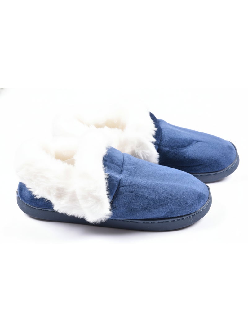 Chinelos Charentaises mulher Ultra Leves MD9691 Azul-marinho - Kiabi