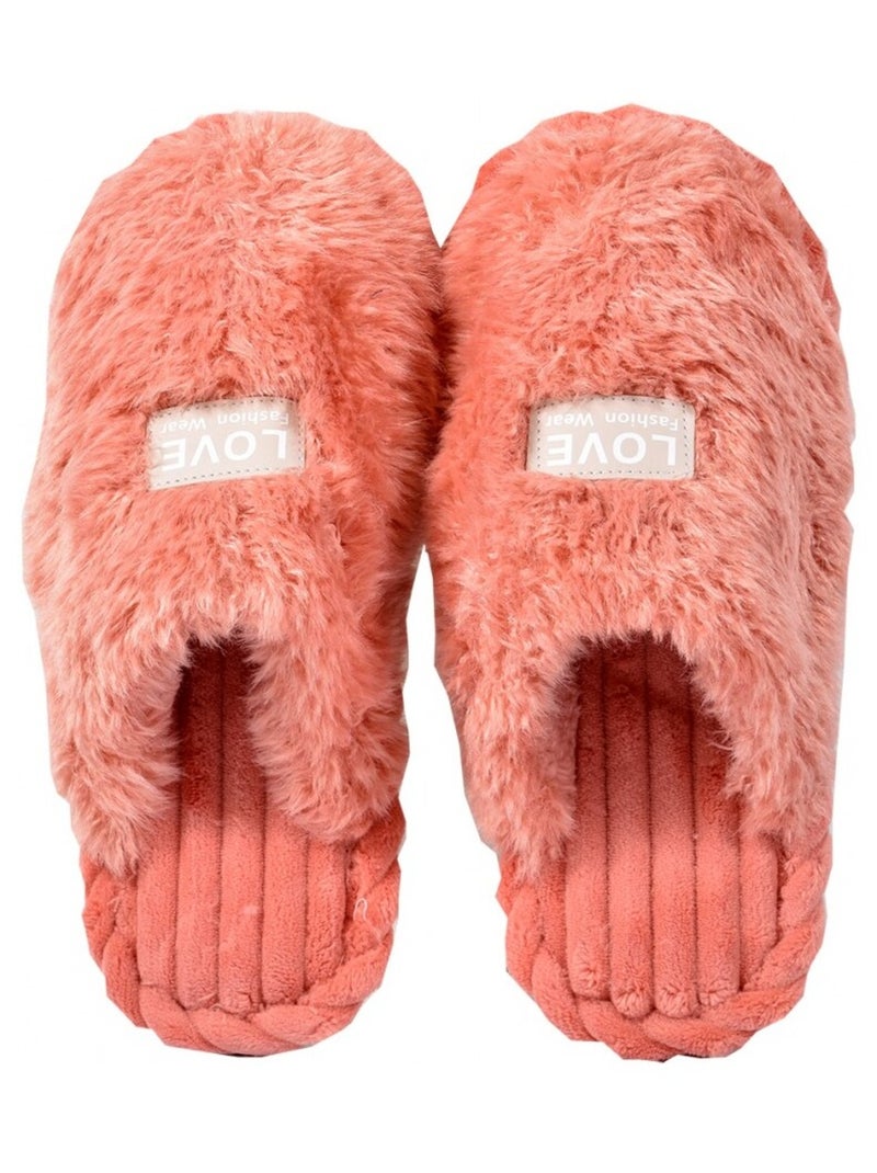 Chinelos COCOONING Mulher Conforto PREMIUM Rosa-malva - Kiabi