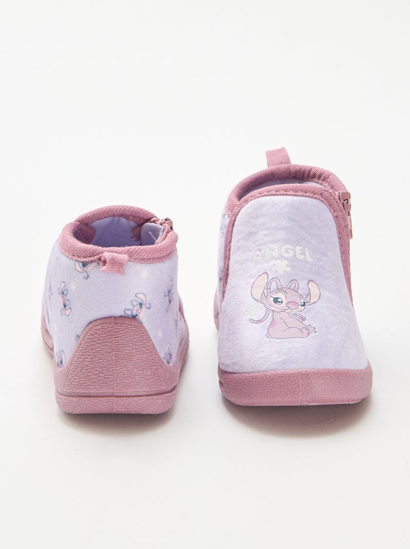 Chinelos com zíper 'Angel' 'Stitch' Rosa - Kiabi