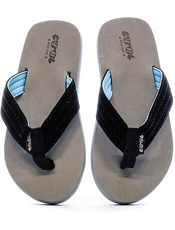 Chinelos cool shoe dony boy cinzento e preto para rapaz
