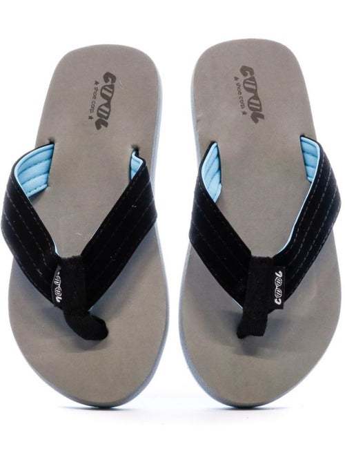 Chinelos cool shoe dony boy cinzento e preto para rapaz - Kiabi