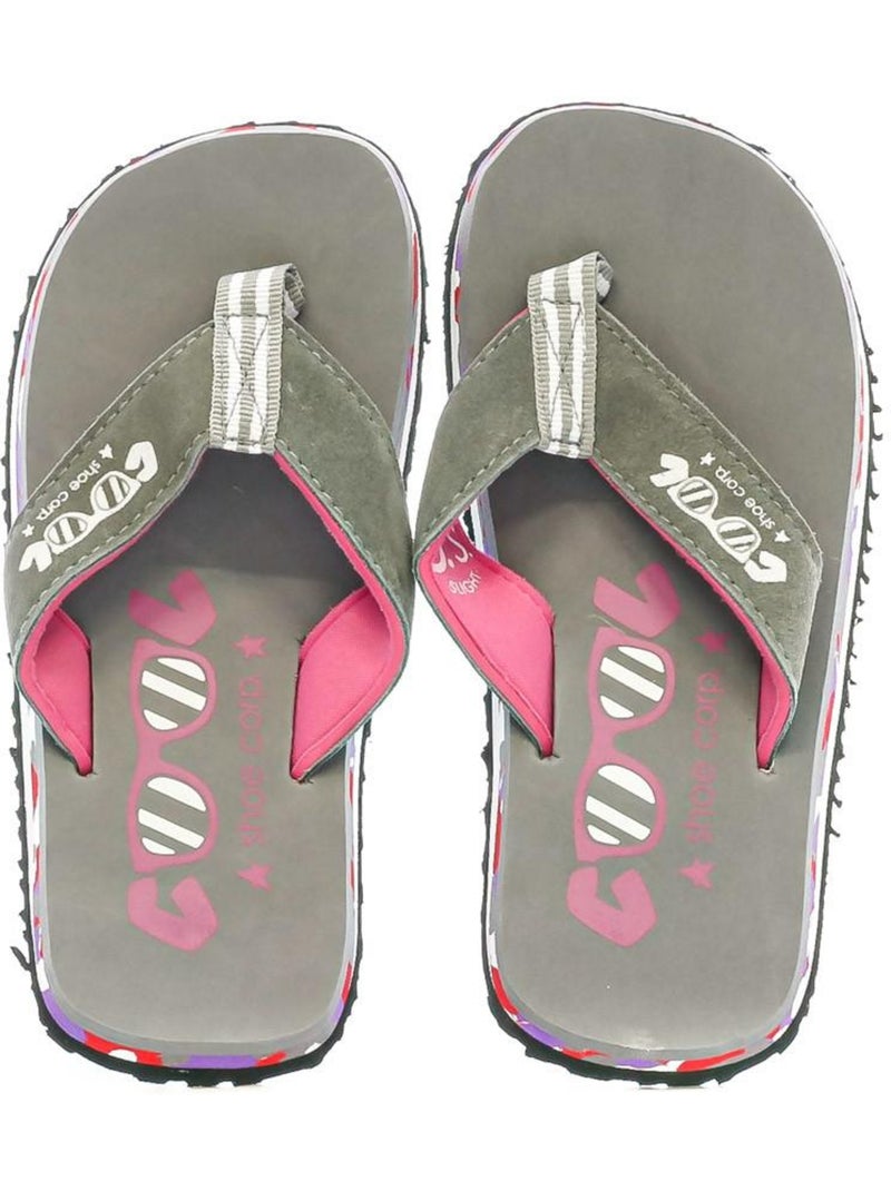 Chinelos cool shoe eve slight para menina cinzento/rosa Cinza-prateado - Kiabi